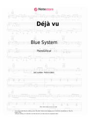 undefined Blue System - Déjà vu