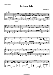 Sheet music, chords Giant Rooks - Bedroom Exile