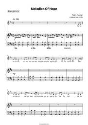 Sheet music, chords Patty Gurdy - Melodies Of Hope