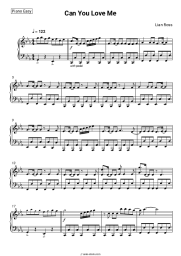 Sheet music, chords Lian Ross - Can You Love Me