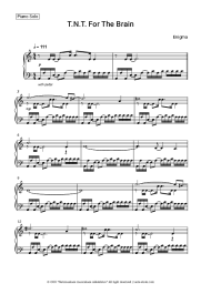 Sheet music, chords Enigma - T.N.T. For The Brain