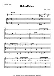 Sheet music, chords Mark Forster - Mellow Mellow