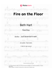 undefined Beth Hart - Fire on the Floor