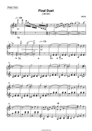 Sheet music, chords OR3O - Final Duet (OMORI)