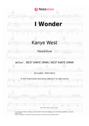 undefined Kanye West - I Wonder