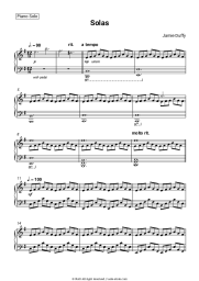 Sheet music, chords Jamie Duffy - Solas