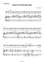 Sheet music, chords Cat Janice - Dance You Outta My Head