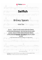 undefined Britney Spears - Selfish