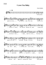 undefined Frank Sinatra - I Love You Baby