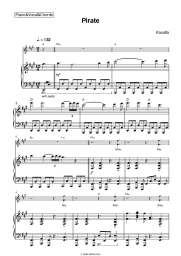 Sheet music, chords Kasalla - Pirate