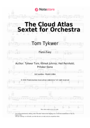 Sheet music, chords Tom Tykwer, Johnny Klimek, Reinhold Heil - The Cloud Atlas Sextet for Orchestra