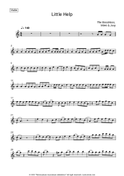 Sheet music, chords The BossHoss, Mimi & Josy - Little Help