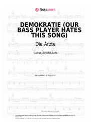 undefined Die Ärzte - DEMOKRATIE (OUR BASS PLAYER HATES THIS SONG)