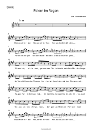 undefined Die Toten Hosen - Feiern im Regen