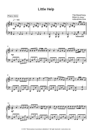 Sheet music, chords The BossHoss, Mimi & Josy - Little Help