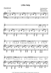 Sheet music, chords The BossHoss, Mimi & Josy - Little Help