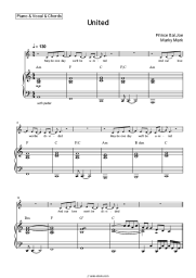 Sheet music, chords Prince Ital Joe, Marky Mark - United