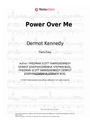 Sheet music, chords Dermot Kennedy - Power Over Me