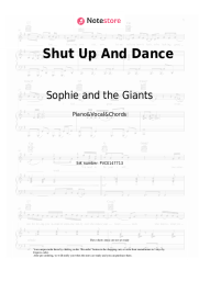 undefined Sophie and the Giants - Shut Up And Dance