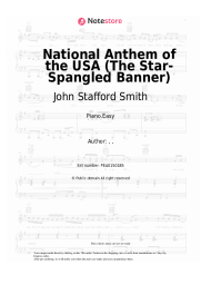 Sheet music, chords John Stafford Smith - National Anthem of the USA (The Star-Spangled Banner)