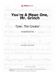 undefined Tyler, The Creator - You're A Mean One, Mr. Grinch