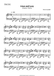 Sheet music, chords Vince Guaraldi - Linus and Lucy (Peanuts Theme) (from 'A Charlie Brown Christmas')