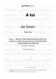 undefined Joe Dassin - À toi
