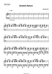 Sheet music, chords Spacehawk - Zeratul's Return