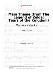 Sheet music, chords Manaka Kataoka - Main Theme (from The Legend of Zelda: Tears of the Kingdom) 