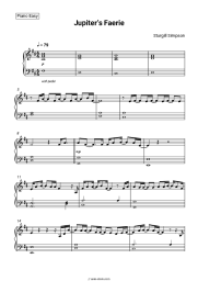 Sheet music, chords Sturgill Simpson - Jupiter’s Faerie