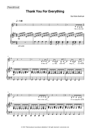 undefined Sunrise Avenue - Thank You For Everything