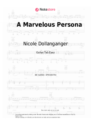 Sheet music, chords Nicole Dollanganger -  A Marvelous Persona 
