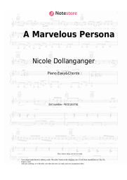 Sheet music, chords Nicole Dollanganger -  A Marvelous Persona 