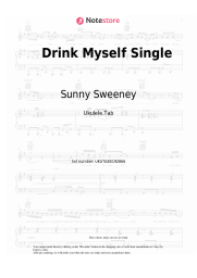 Sheet music, chords Sunny Sweeney - Drink Myself Single