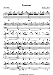 Sheet music, chords Bomfunk MC's - Freestyler
