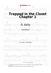 Sheet music, chords R. Kelly - Trapped in the Closet Chapter 1
