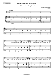 undefined Johannes Oerding, LOTTE - Dunkelrot zu schwarz