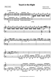 Sheet music, chords Silent Circle - Touch In The Night