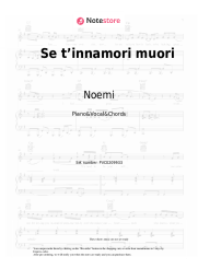 undefined Noemi - Se t’innamori muori