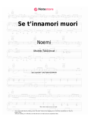undefined Noemi - Se t’innamori muori