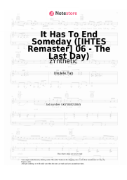 Sheet music, chords zYnthetic - It Has To End Someday ([IHTES Remaster] 06 - The Last Day)