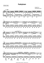 Sheet music, chords Lipps Inc. - Funkytown