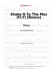 Sheet music, chords Moliy, Silent Addy, Skillibeng, Shenseea - Shake It To The Max (FLY) [Remix]