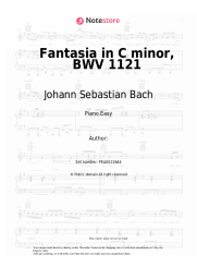 undefined Johann Sebastian Bach - Fantasia in C minor, BWV 1121