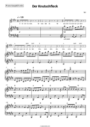Sheet music, chords Ixi - Der Knutschfleck