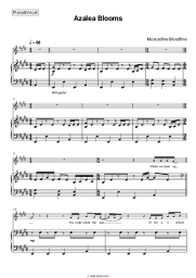 Sheet music, chords Muscadine Bloodline - Azalea Blooms