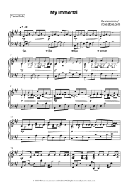 undefined Evanescence - My immortal