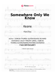 undefined Keane - Somewhere Only We Know