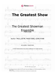 Sheet music, chords The Greatest Showman Ensemble - The Greatest Show