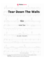 undefined Kix - Tear Down The Walls